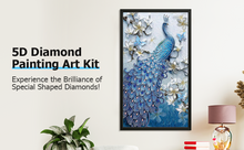 Load image into Gallery viewer, Peacock-Partial Special Diamond Painting-30x50cm
