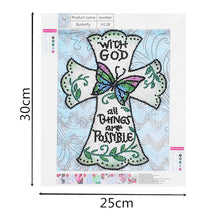 Load image into Gallery viewer, Butterfly-Partial Special Diamond Painting-30x25cm
