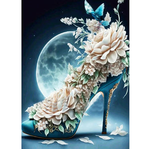 High Heels-Full Round Diamond Painting-30x40cm