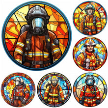 Load image into Gallery viewer, Firemen-Full Round Diamond Painting-40x40cm
