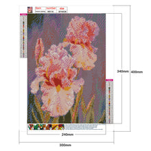 Load image into Gallery viewer, Flower-Full Round Diamond Painting-30x40cm
