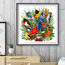 Load image into Gallery viewer, Bird-Full Round Diamond Painting-40x40cm
