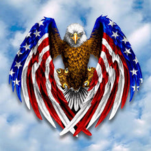 Load image into Gallery viewer, Eagle-Full Round Diamond Painting-30x30cm
