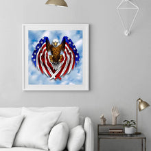 Load image into Gallery viewer, Eagle-Full Round Diamond Painting-30x30cm
