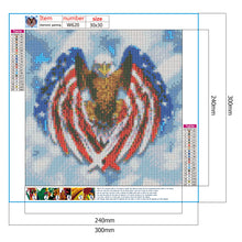 Load image into Gallery viewer, Eagle-Full Round Diamond Painting-30x30cm
