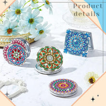Load image into Gallery viewer, Mandala-Diamond Makeup Mirror
