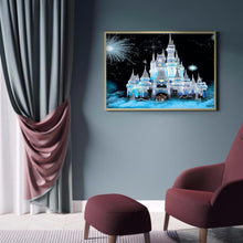 Load image into Gallery viewer, castle-Partial Special Diamond Painting-40x30cm
