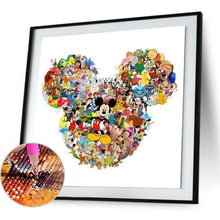 Load image into Gallery viewer, Cartoon-Full Round Diamond Painting-40x40cm
