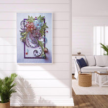 Load image into Gallery viewer, Blooming Flowers-Partial Special Diamond Painting-30x40cm
