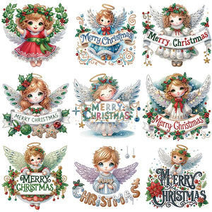 Christmas Angel-Partial Special Diamond Painting-30x30cm