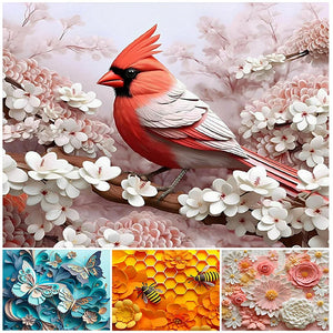 Cardina-Full Round Diamond Painting-40x30cm