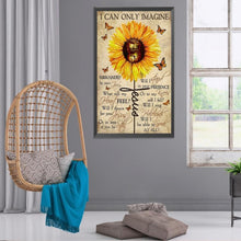 Load image into Gallery viewer, Sunflower-Full Round Diamond Painting-40x60cm-Large Size
