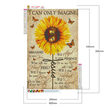 Load image into Gallery viewer, Sunflower-Full Round Diamond Painting-40x60cm-Large Size
