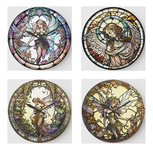 Load image into Gallery viewer, Stained Glass Elf-Full Round Diamond Painting-30x30cm
