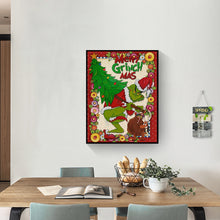 Load image into Gallery viewer, Christmas Monster-Full Round Diamond Painting-30x40cm
