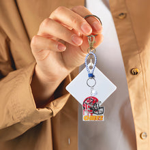 Load image into Gallery viewer, NFL-Double Side Drill-Diamond Keychain
