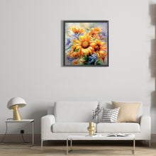 Load image into Gallery viewer, Sunflower-Full Round Diamond Painting-30x30cm

