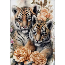 Load image into Gallery viewer, Animal-Full Round Diamond Painting-50x70cm-Large Size
