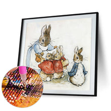 Load image into Gallery viewer, Rabbit-Full Round Diamond Painting-30x30cm
