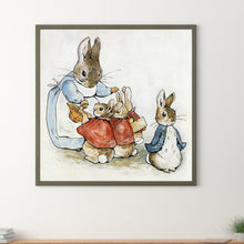 Load image into Gallery viewer, Rabbit-Full Round Diamond Painting-30x30cm
