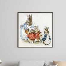 Load image into Gallery viewer, Rabbit-Full Round Diamond Painting-30x30cm
