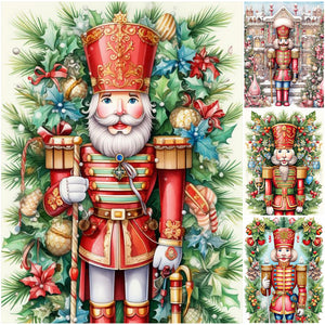 Nutcracker-Full Round Diamond Painting-30x40cm