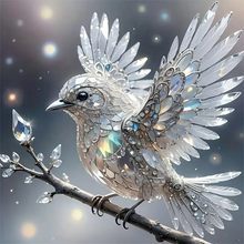 Load image into Gallery viewer, Crystal Birds-5D Gemstone paintings Special Shaped Diamond painting 30*30CM
