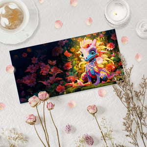 8/12Pcs/Set-Owl/Cross-Diamond Greeting Cards