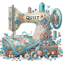 Load image into Gallery viewer, Sewing Machine - Partial Special Shaped Diamond Painting 30*30cm
