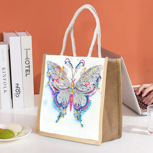 Butterfly-DIY Spot Drill Tote Bag