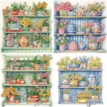 Load image into Gallery viewer, Garden Wall-Partial Special Diamond Painting-50x50cm
