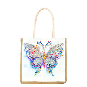 Butterfly-DIY Spot Drill Tote Bag