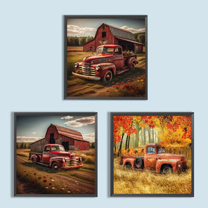 Car-Full Round Diamond Painting-30x30cm