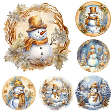 Load image into Gallery viewer, Christmas-Full Round Diamond Painting-30x30cm
