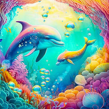 Load image into Gallery viewer, Dream Animal-Full Round Diamond Painting-30x30cm
