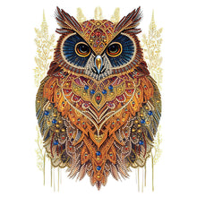 Load image into Gallery viewer, Owl-Partial Special Diamond Painting-30x40cm
