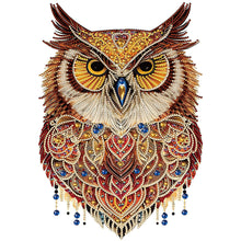 Load image into Gallery viewer, Owl-Partial Special Diamond Painting-30x40cm
