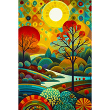 Load image into Gallery viewer, Landscape-Full Round Diamond Painting-40x60cm-Large Size
