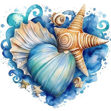Load image into Gallery viewer, Love Starfish-Full Round Diamond Painting-30x30cm
