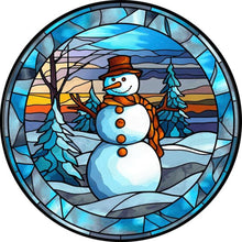 Load image into Gallery viewer, Stained Glass Animal-Full Round Diamond Painting-30x30cm
