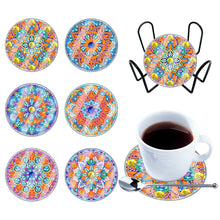 Load image into Gallery viewer, Mandala-Acrylic Waterproof Diamond Coaster
