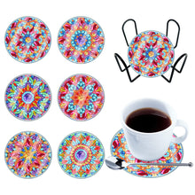 Load image into Gallery viewer, Mandala-Acrylic Waterproof Diamond Coaster
