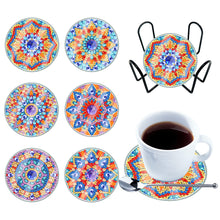Load image into Gallery viewer, Mandala-Acrylic Waterproof Diamond Coaster
