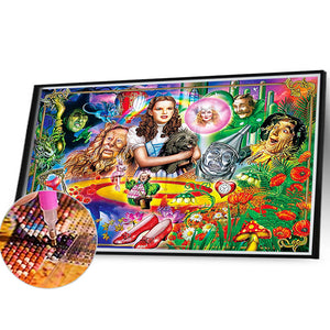 The Wizard Of Oz-Full Square Diamond Painting-40x30cm