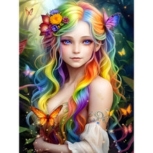 Load image into Gallery viewer, Fantasy Girl-Full Round/Square Diamond Painting-30x40cm/40x50cm/50x70cm
