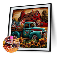 Load image into Gallery viewer, Sunflower-Full Round Diamond Painting-40x40cm

