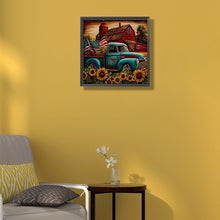 Load image into Gallery viewer, Sunflower-Full Round Diamond Painting-40x40cm
