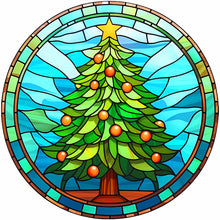 Load image into Gallery viewer, Christmas-Full Round Diamond Painting-30x30cm
