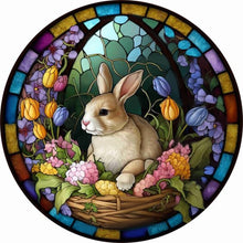 Load image into Gallery viewer, Rabbit-Full Round Diamond Painting-30x30cm
