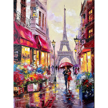 Load image into Gallery viewer, Paris Streets-Full Round Diamond Painting-30x40cm
